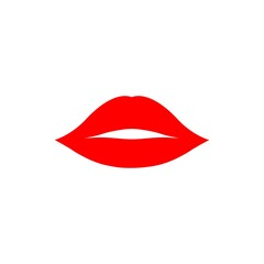 lips icon or logo sign symbol vektor illustration