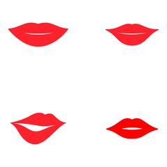 lips icon or logo sign symbol vektor illustration
