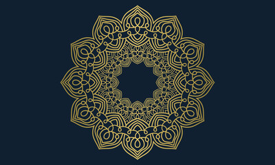 Abstract background. Luxury ornamental mandala design.
