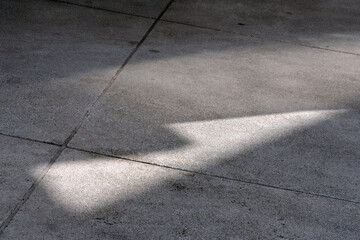 shadow on the street