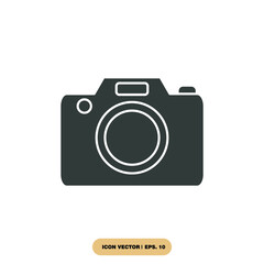 camera icons  symbol vector elements for infographic web