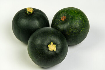 Squash on a white background