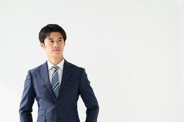 笑顔のビジネスマン男性　ポートレート