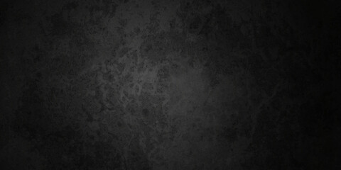 Dark Black and Gray concrete stone texture wall background. Old wall texture cement dark black gray background abstract grey color design are light with white gradient background.