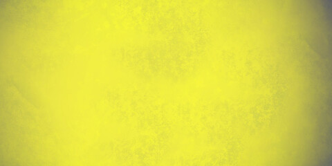 Yellow wall marble background with watercolor texture, warm autumn or fall colors for halloween or thanksgiving, burnt hot orange border texuter.