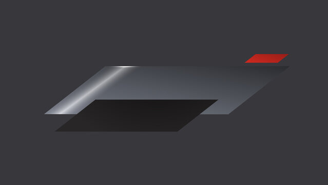 Colorful trendy minimalistic lower third. Simple l3rd in high resolution.
