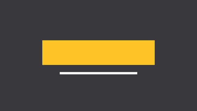 Colorful trendy minimalistic lower third. Simple l3rd in high resolution.