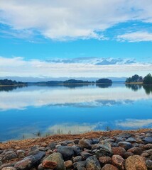 lake and sky