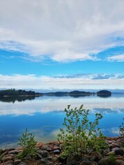 lake and sky