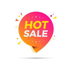 Hot Sale Text on Label for Shopping Advertising