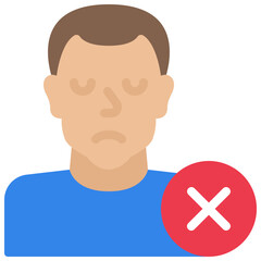 Unhappy User Icon