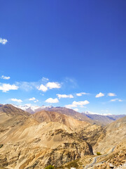 Wonderful View of Hills at Spiti, Himachal Pradesh, India