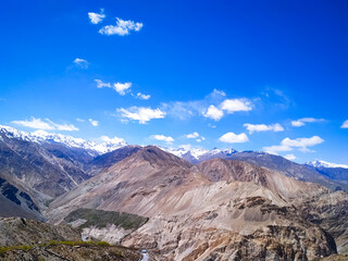 Fototapeta na wymiar Summer landscape of mountains of India