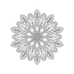 Mandala art vector