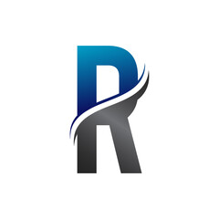 Initial R Letter Logo Design And Creative Modern Business Typography Vector Template. R letter logo design illustration.