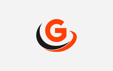 Fototapeta premium Simple flat sign and logo design vector with the letters