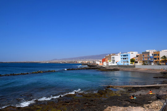 arinaga beach in gran canaria island