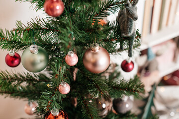 geschmückter Weihnachtsbaum
