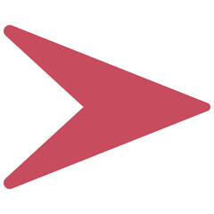 Squashed Send Arrow Icon