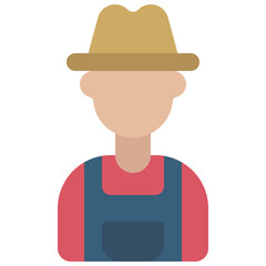 Farmer Man Icon