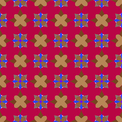 Floral vintage background with repeat patterns.Perfect for fashion, textile design, cute themed fabric, on wall paper, wrapping paper, fabrics and home decor.Seamless abstract multicolor pattern.