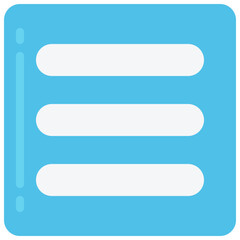 Obraz premium Menu Icon