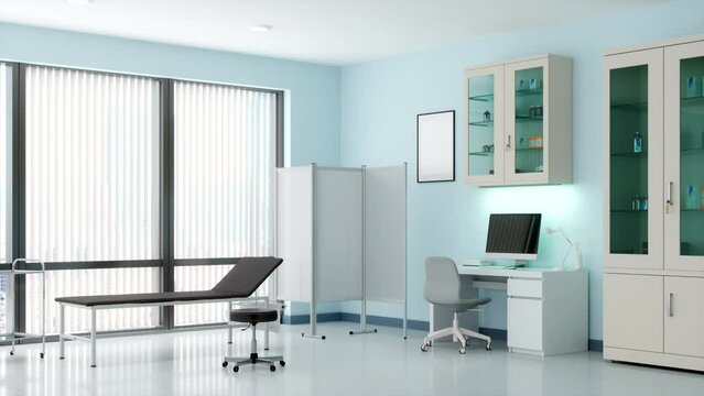 Examination Room In Doctor's Office