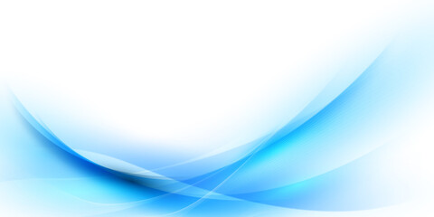 abstract blue wave background modern vector illustration design