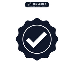 validity icon symbol template for graphic and web design collection logo vector illustration