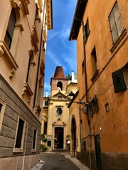 Fototapeta na wymiar Altstadt in Verona (Italien)