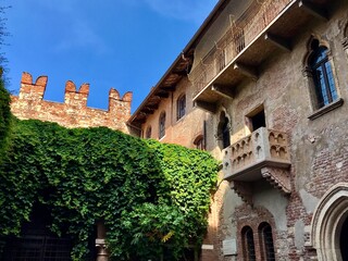 Casa di Giulietta in Verona (Italien) - obrazy, fototapety, plakaty