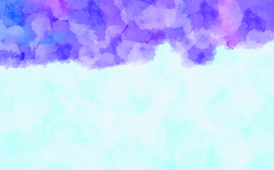 blue and purple hand-painted. for text labels, web