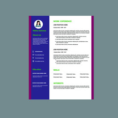 Resume or CV design
