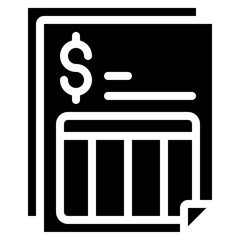Financial Spreadsheets Icon