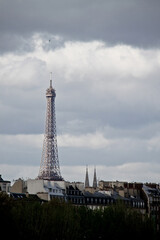 Fototapeta na wymiar Eiffel Tower view Paris, France