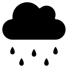 Rain Cloud Icon