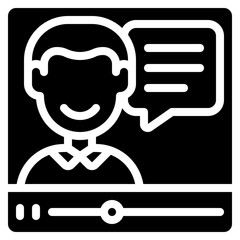 Video Instructor Icon
