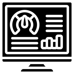 Computer Dashboard Icon