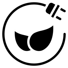 Eco Friendly Energy Icon