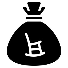 Pension Money Bag Icon