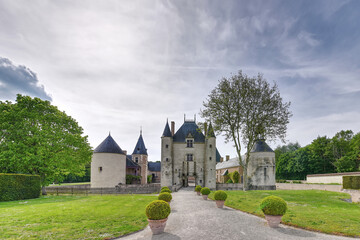 Fototapeta na wymiar Frankreich - Chilleurs-aux-Bois - Château de Chamerolles