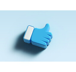 Like 3D icon