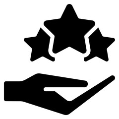 Give Review Hand Icon