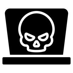 Laptop Hacker Icon