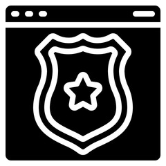 Website Police Icon