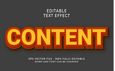 Content Editable Text Effect