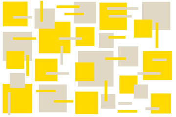 四角形の抽象的なイラスト素材