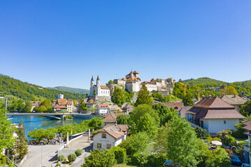 Obraz premium Aarburg castle