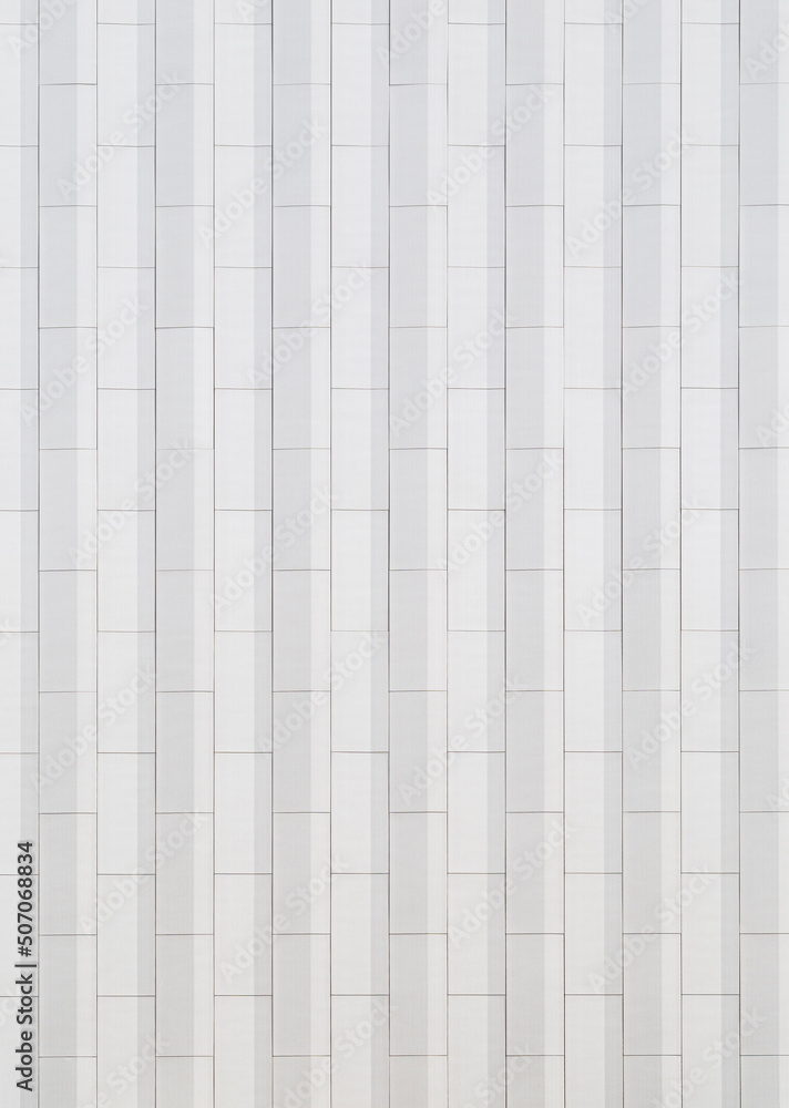 Poster abstract and geometric white wall viewed from the front. modern architecture. abstract full frame ba