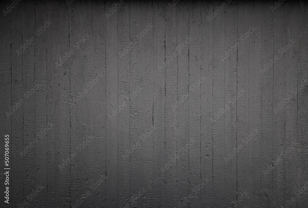 Poster front view of dark gray concrete wall. high resolution full frame abstract textured grunge backgroun
